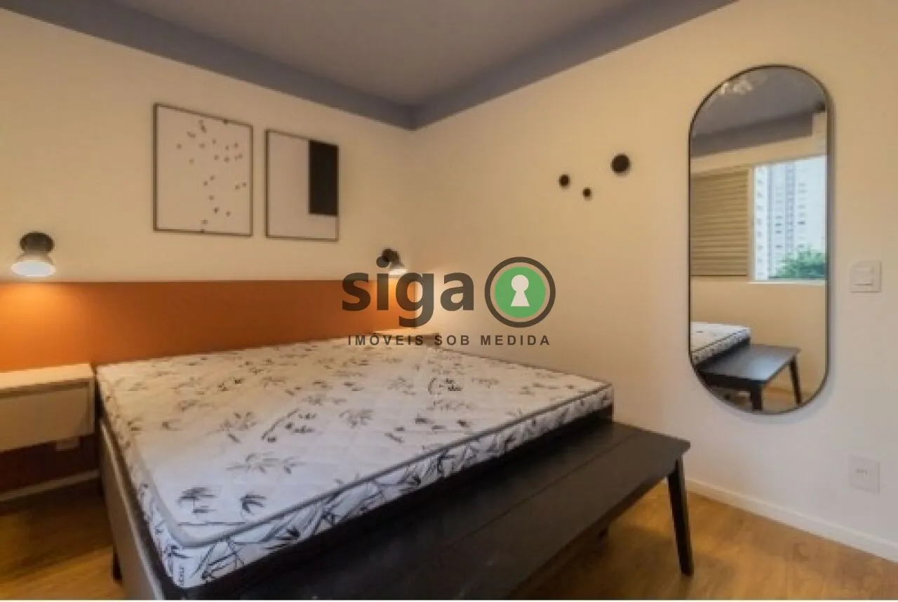 Imagem Apartamento 1 quarto, 1 vaga de garagem, 45M², á venda Itaim Bibi - São paulo/SP