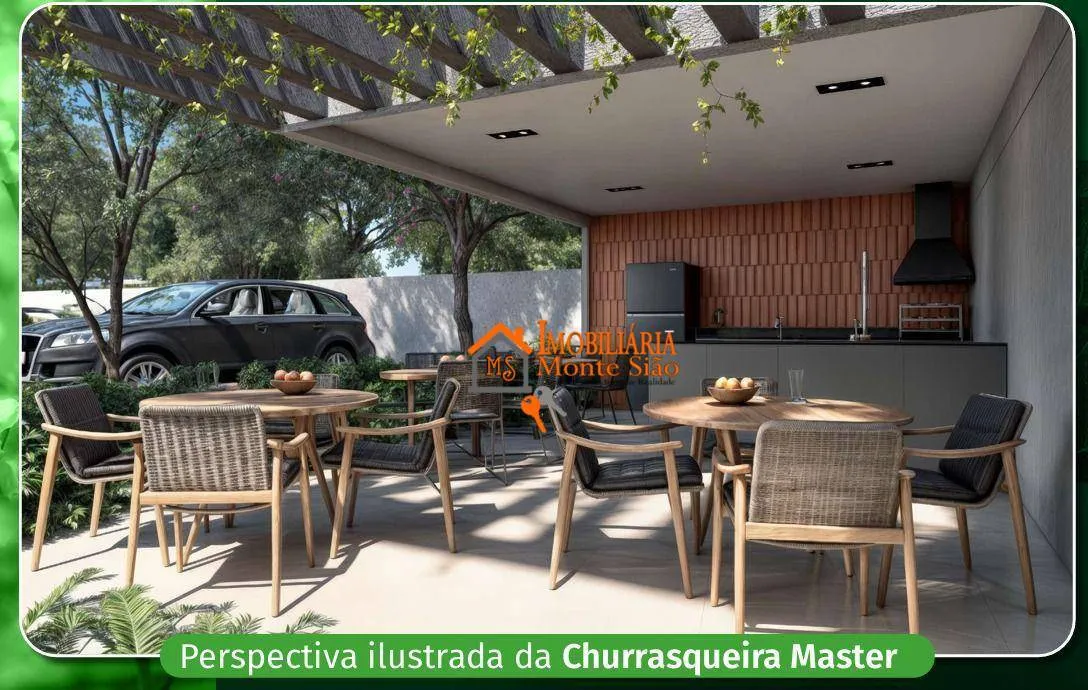 Imagem Apartamento com 2 dormitórios à venda, 37 m² por R$ 299.281,00 - Bonsucesso - Guarulhos/SP