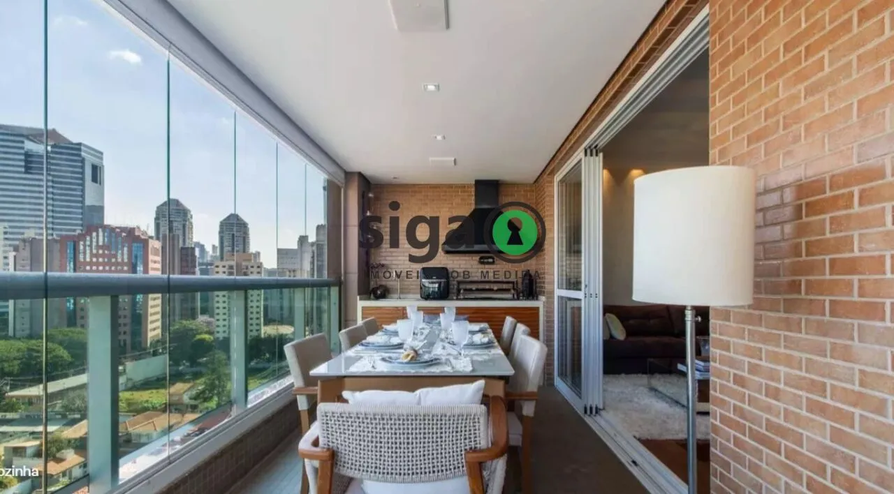 Imagem Apartamento à Venda no Brooklin - 131m² - 3 Suítes - 3 Vagas - Lazer Completo