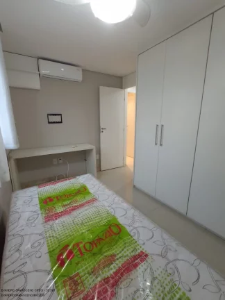 Imagem Apartamento para locação em Lauro de Freitas-BA, Buraquinho: 2 quartos, 1 suite, 2 salas, 1 banheiro, 1 vaga, 63m².