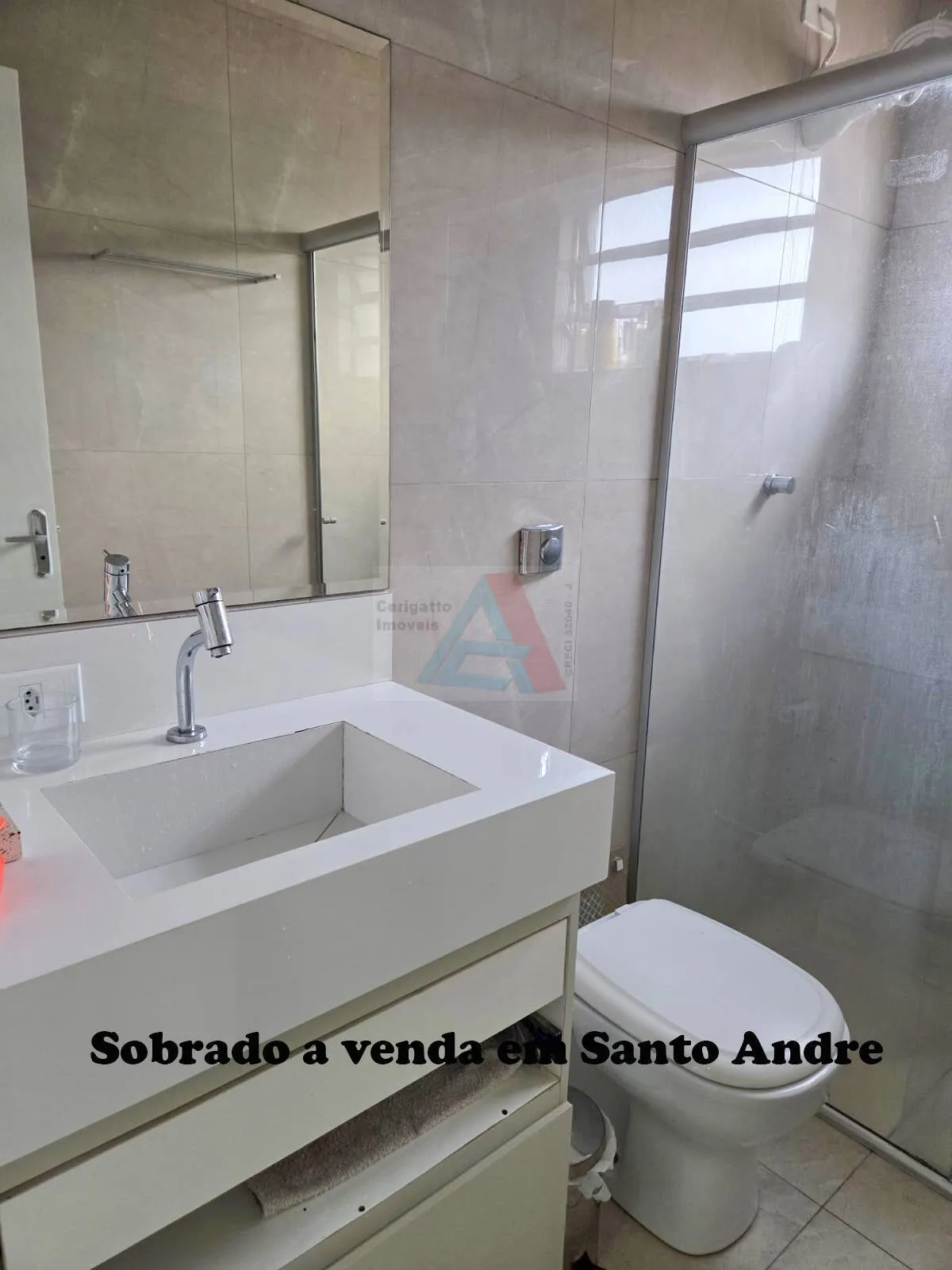 Imagem Sobrado 184m² | 4 Quartos |4 vagas - Jardim das Monções - Santo André