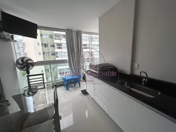 Imagem Apartamento de frente com super varanda gourmet montada, vista pro marnem