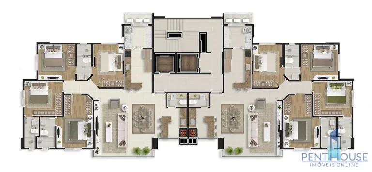 Imagem Apartamento Zona Central para Venda em Balneário Camboriú, CENTRO, 4 dormitórios, 2 suítes, 3 banheiros, 3 vagas