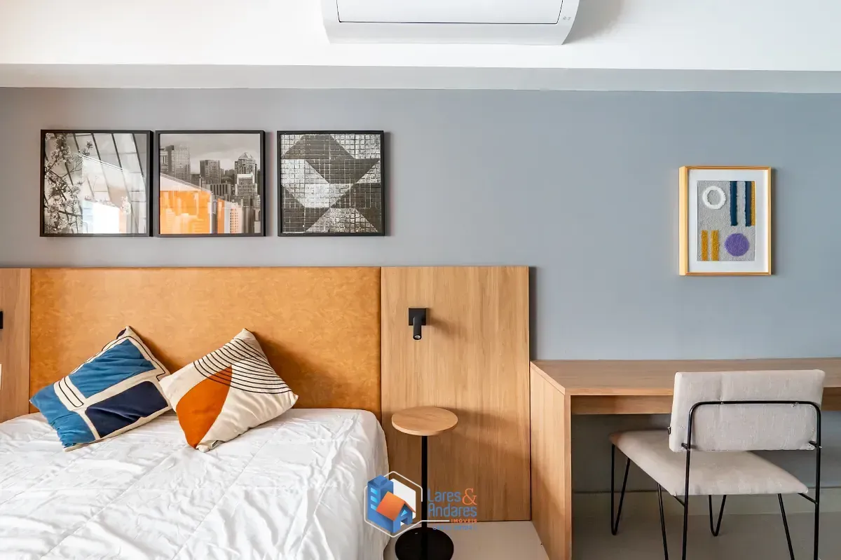 Imagem Studio para venda em Campo Belo com 1 quarto, 45m²