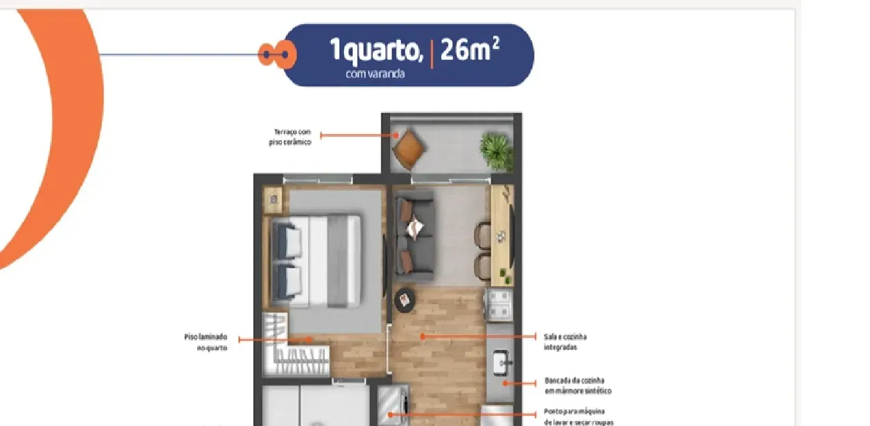 Imagem Apartamento com 2 Quartos à Venda, 27 m² em Vila Prudente - São Paulo