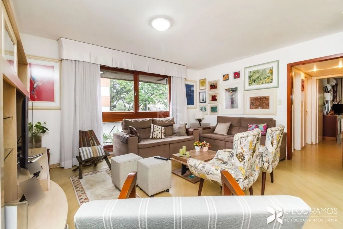 Imagem Apartamento para Venda - 111m², 3 dormitórios, sendo 1 suites, 2 vagas - Menino Deus