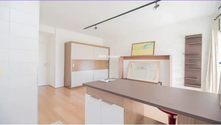 Imagem Studio para locação no Brooklin com 1 suíte, 1 banheiro, 1 vaga, 33m².
