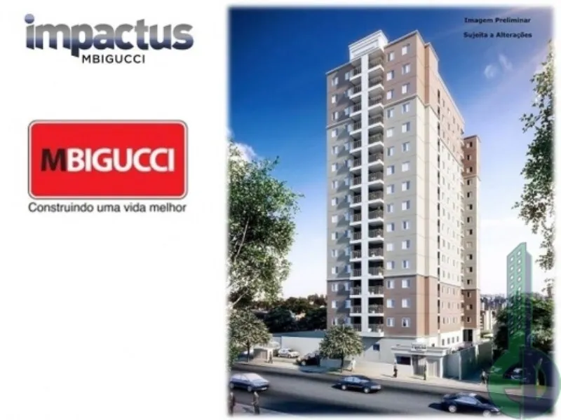 Edifício Impactus Mbigucci em Santo André-Sp, apartamento a Venda em Santo André-SP