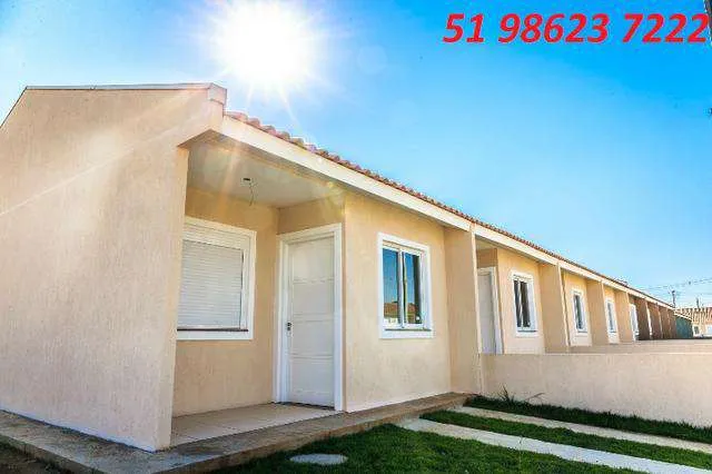 Imagem Casa de Condomínio com 2 Quartos à Venda, 48 m² em Jardim Algarve - Alvorada