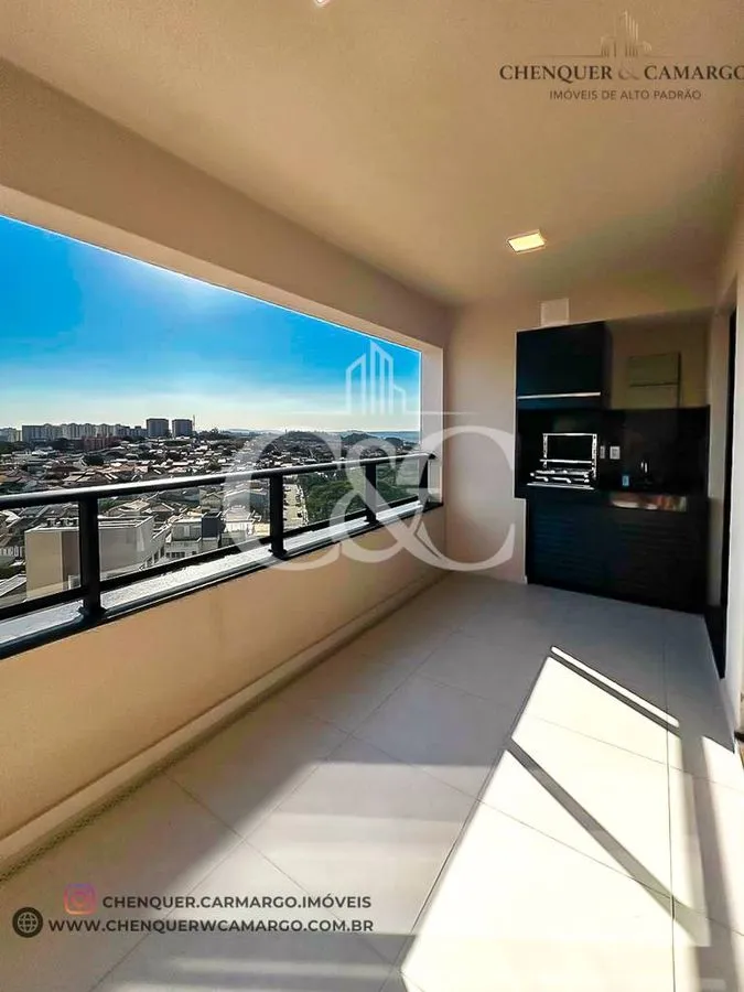 Imagem Apartamento para alugar no Chronos Residencial Jundiaí, 95m², vista Serra do Japi e 2 vagas