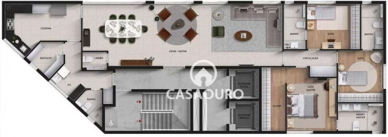 Imagem Apartamento com 4 quartos à venda, 140 m² - Savassi - Belo Horizonte/MG