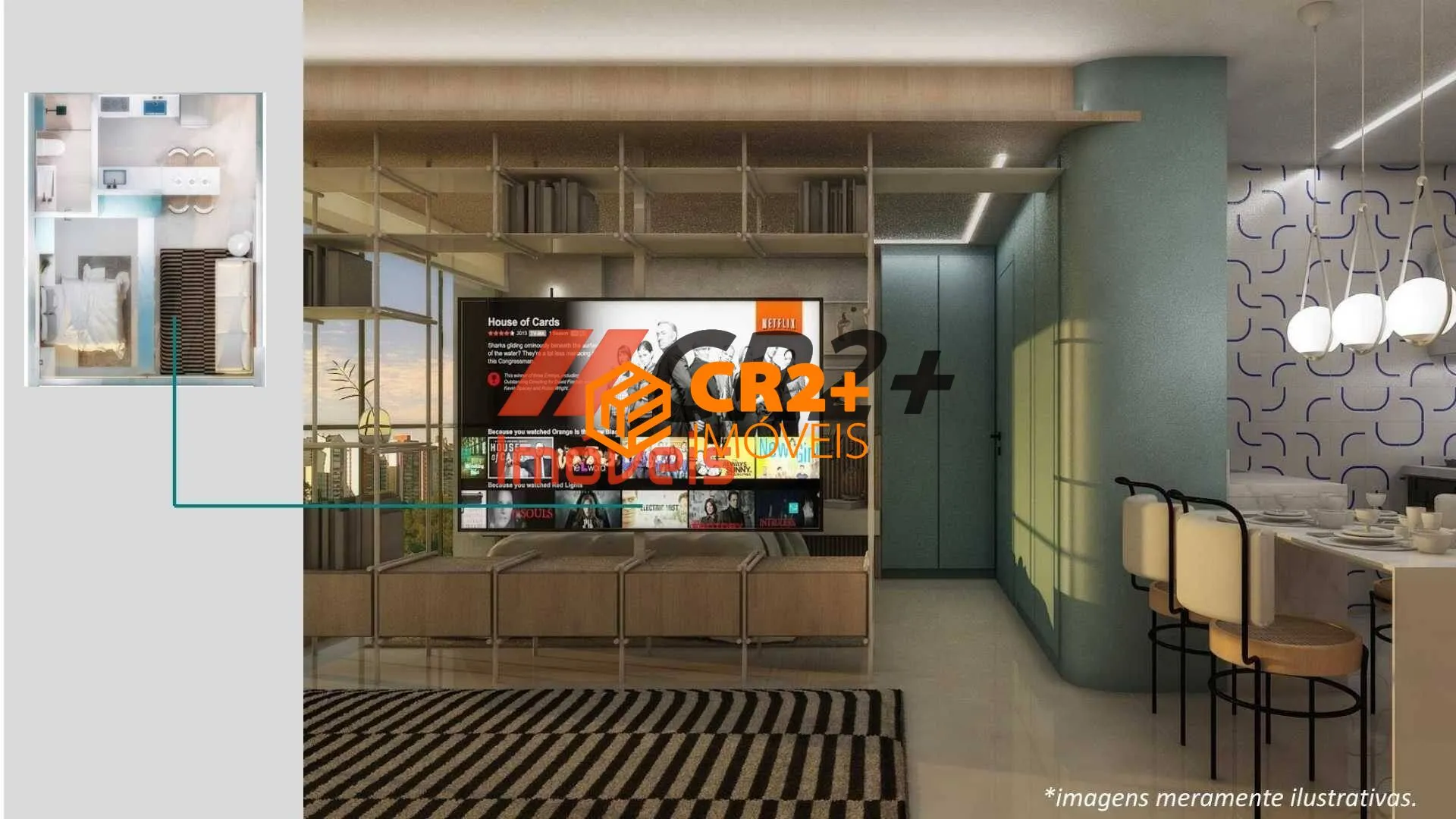 Imagem Flat Lançamento a venda com 1 quarto, 33m² em Casa Forte