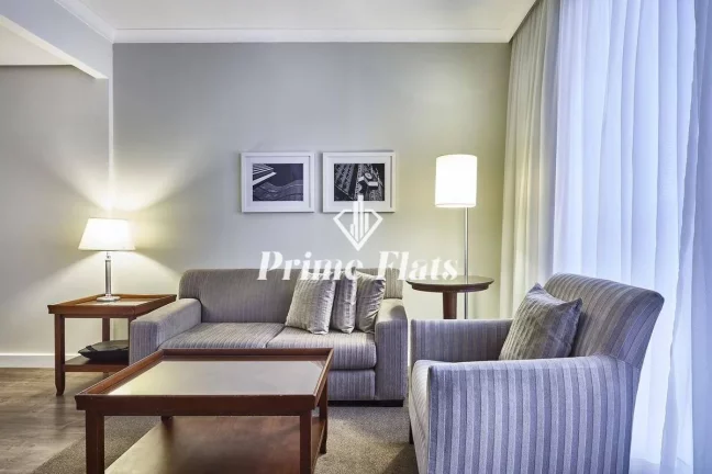 Imagem Flat disponível para venda no Marriott Executive Apartments São Paulo, com 43m², 1 dormitório e 1 vaga