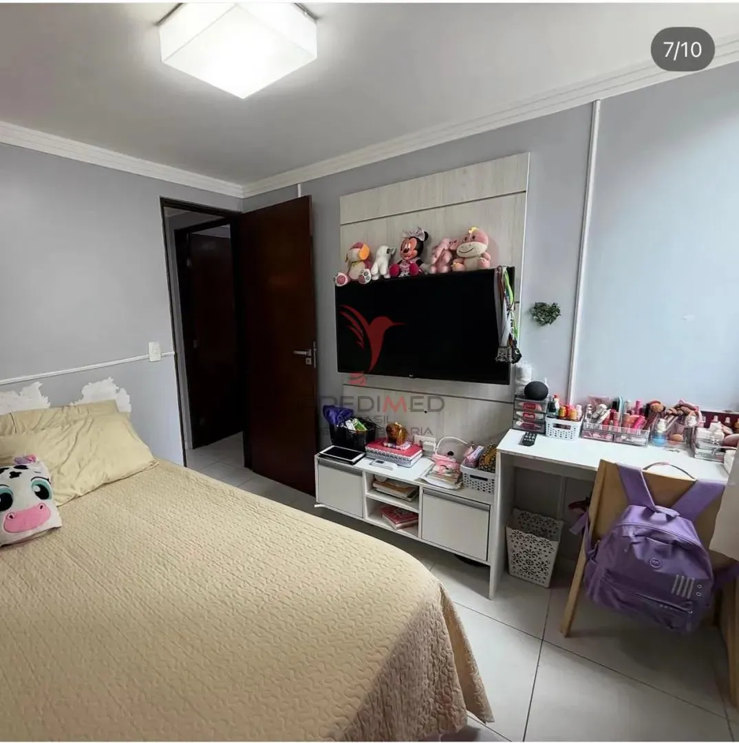 Imagem Apartamento de 3 Quartos, porteira fechada. No Jardim Oceania- João Pessoa. Paraíba