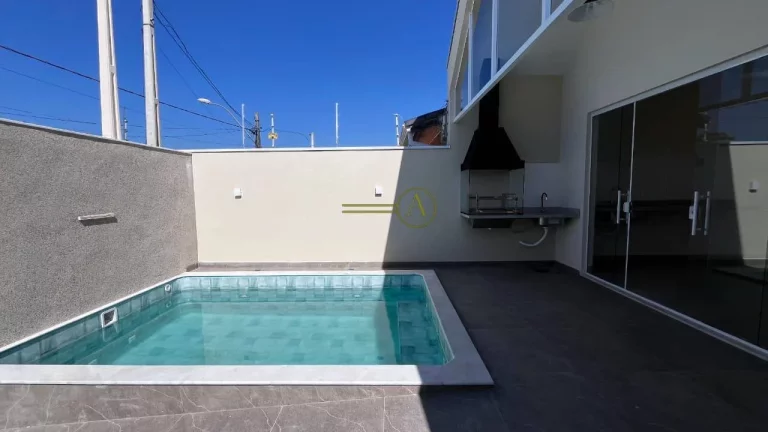 Imagem Lar moderno com piscina e espaço gourmet no Flora Rica 2