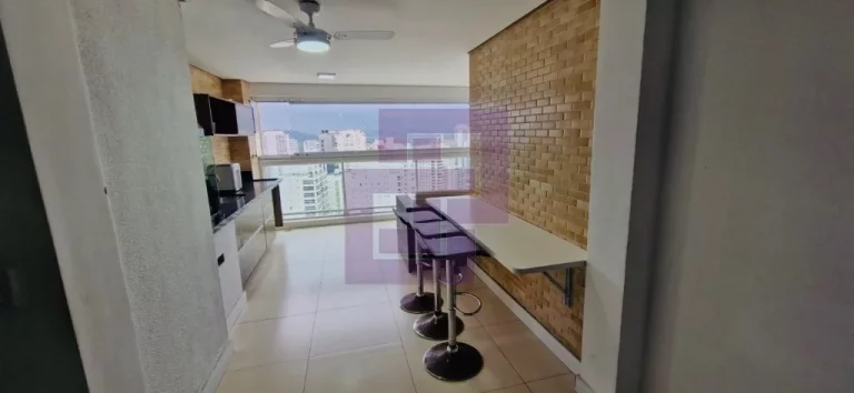 Imagem Apartamento de 3 dormitórios com lazer completo no Jardim Astúrias, Guarujá