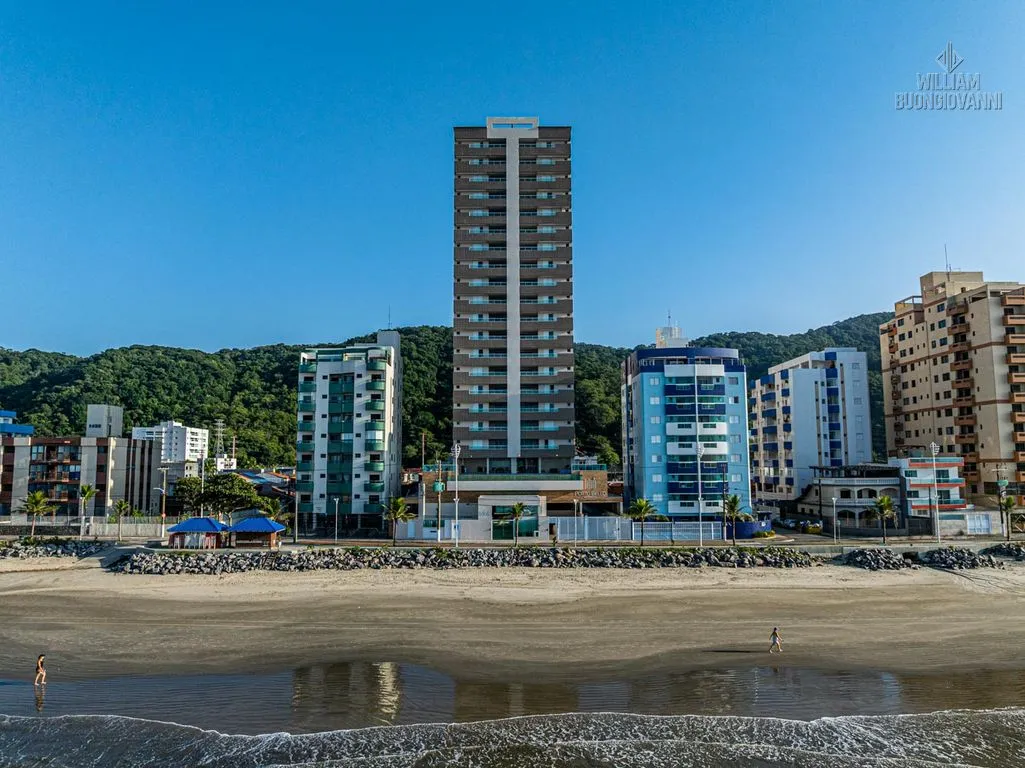 Imagem Apartamento 3 dormitórios sendo 1 suíte frente mar - Mongaguá