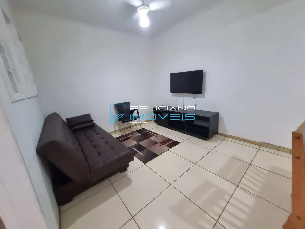 Imagem Apartamento com 1 quarto, Aviação, Praia Grande - R$ 296 mil, Cod: 7275