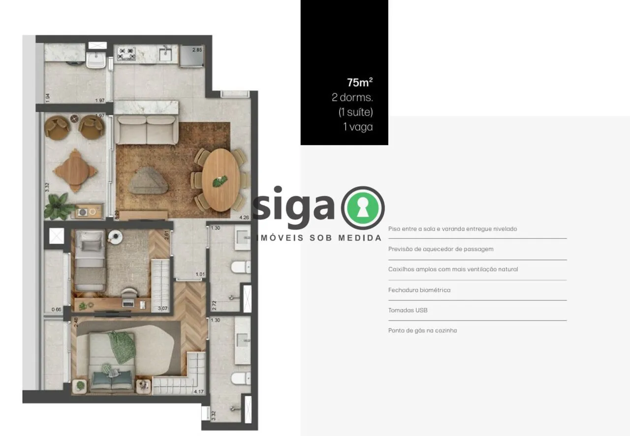 Imagem Apartamento para venda no Jardins, São Paulo - SP