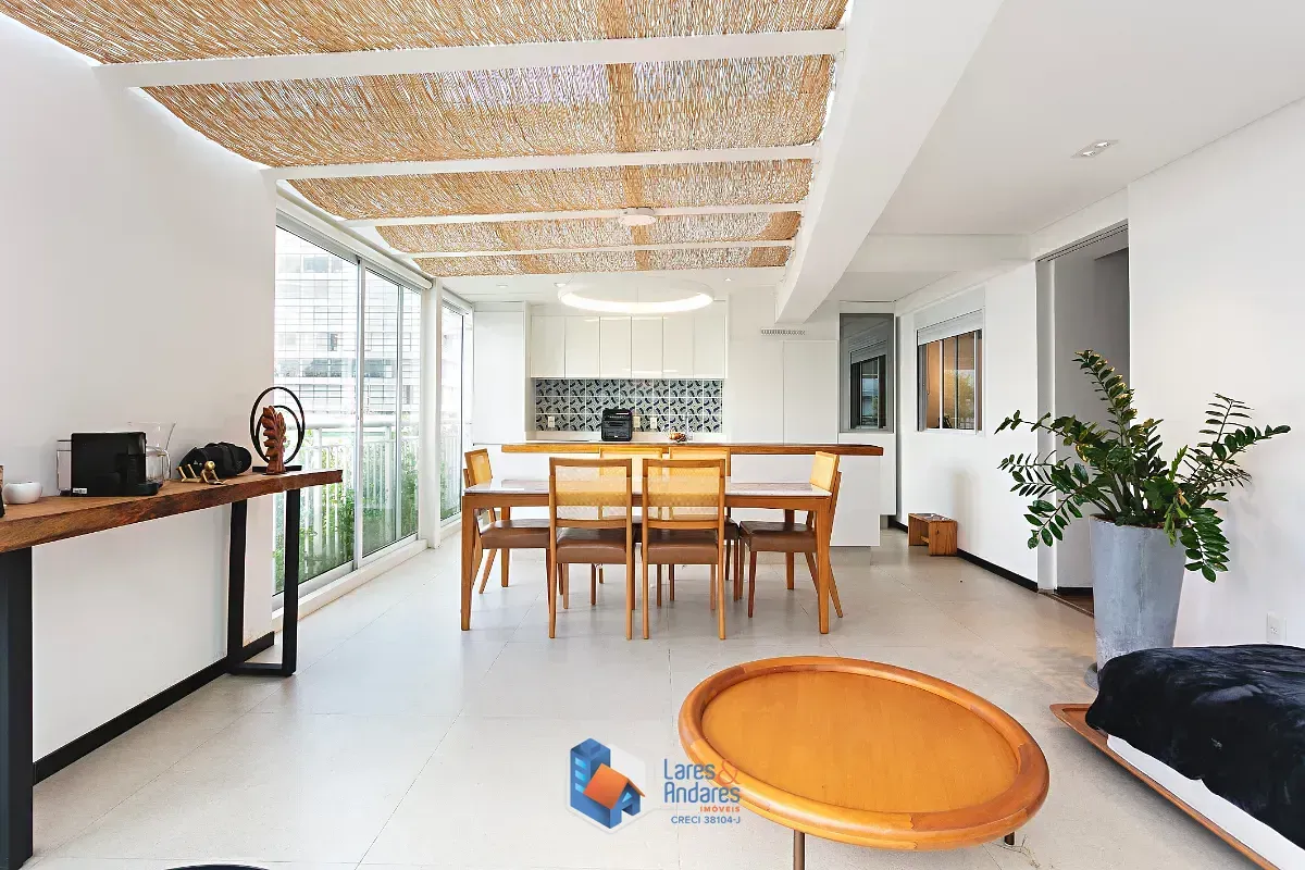 Imagem Apartamento garden para venda em Vila Nova Conceição com 2 quartos, sendo 1 suíte, 155m²
