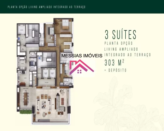 Imagem APARTAMENTOs 4 SUITES 4 VAGAS DETERMINADAS COM DEPOSITO - LE PARC ITAIM