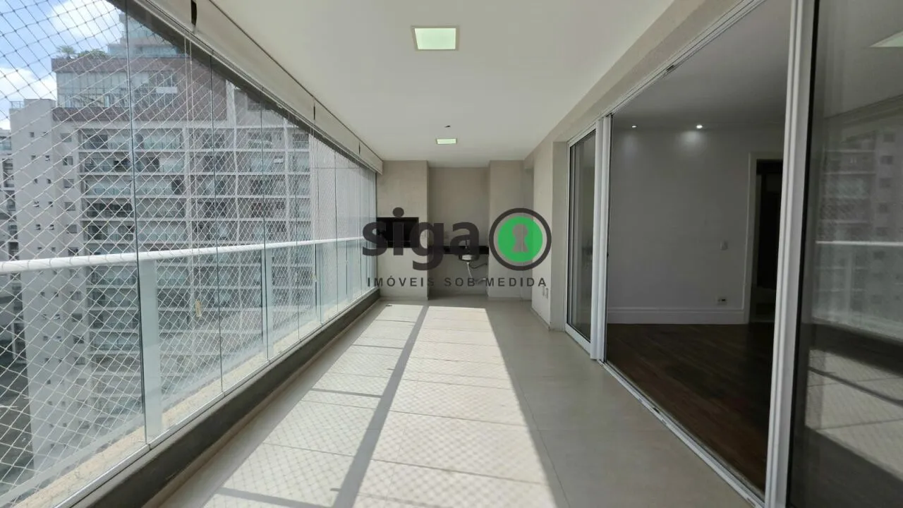 Imagem Apartamento 134m² no Brooklin - 3 suítes, varanda gourmet lazer completo em localização privilegiada