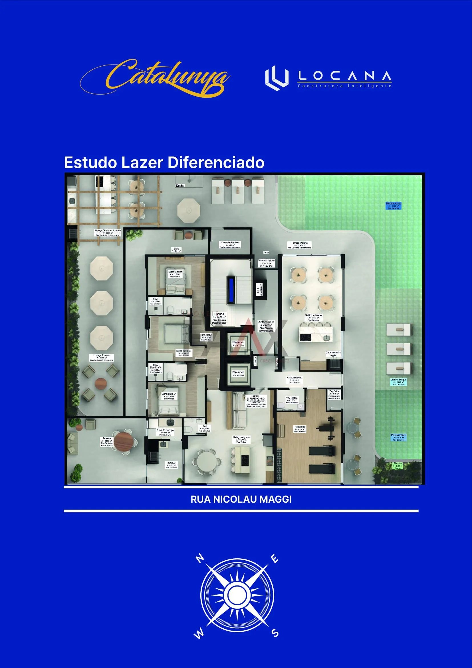 Imagem Catalunya Residence investimento com vista para praia em Porto Belo SC-Locana