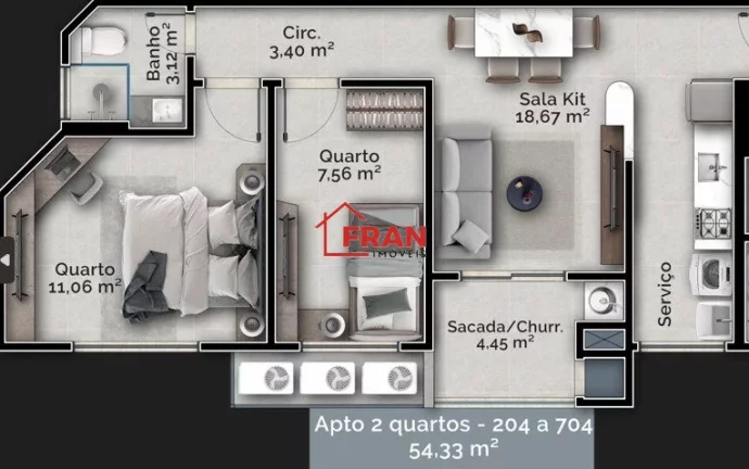 Imagem Lançamento Portal da Carvoeira.Venha Conheçer.