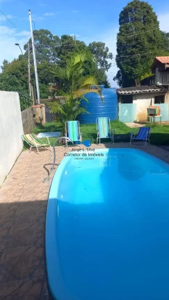 Imagem Mini Chácara com 2 dormitórios 1 banheiro Sala - Cozinha e Piscina !