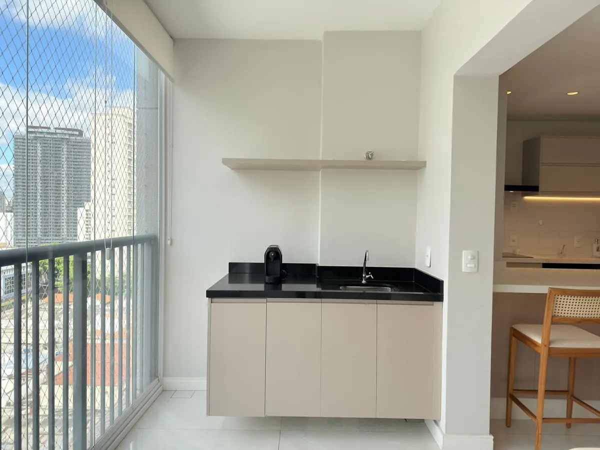 Imagem Apartamento com 1 Quarto para alugar, 78m² - Brooklin