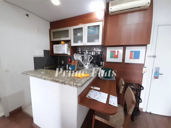 Imagem Flat disponível para venda no Hotel São Caetano do Sul, 42m², 1 dormitório e 1 vaga de garagem