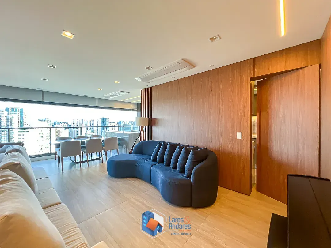 Imagem Apartamento para venda em Campo Belo com 3 quartos, sendo 3 suítes, 143m²