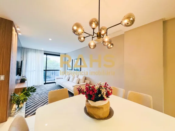 Lindo Apartamento Novo em Região Nobre Apartamento com 122m², 3 suítes, lavabo, sacada com churra...