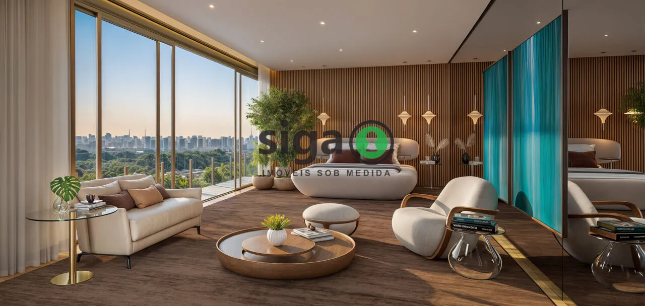 Imagem Apartamento de Alto Padrão à Venda Frente ao Parque Ibirapuera ? 373m², 4 Suítes, 5 Vagas