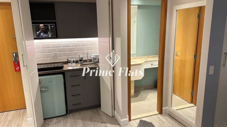 Imagem Flat disponível para venda no Transamerica Jardins, com 28m², 1 dormitório e 1 vaga de garagem