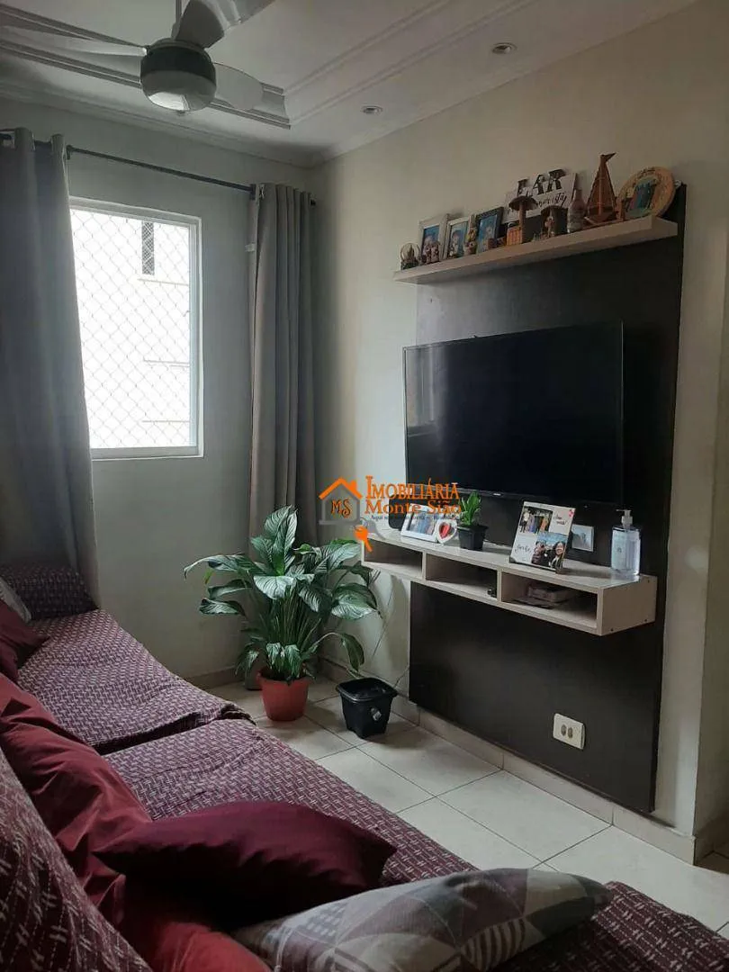 Imagem Apartamento com 3 dormitórios à venda, 56 m² por R$ 315.000,00 - Vila São Carlos - Itaquaquecetuba/SP