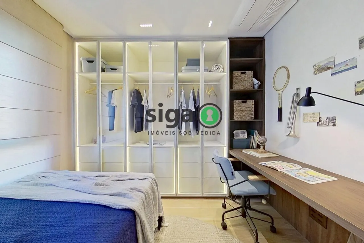 Imagem Apartamento à venda no Brooklin, 168m², 4 dts sendo 2 suítes, lazer completo