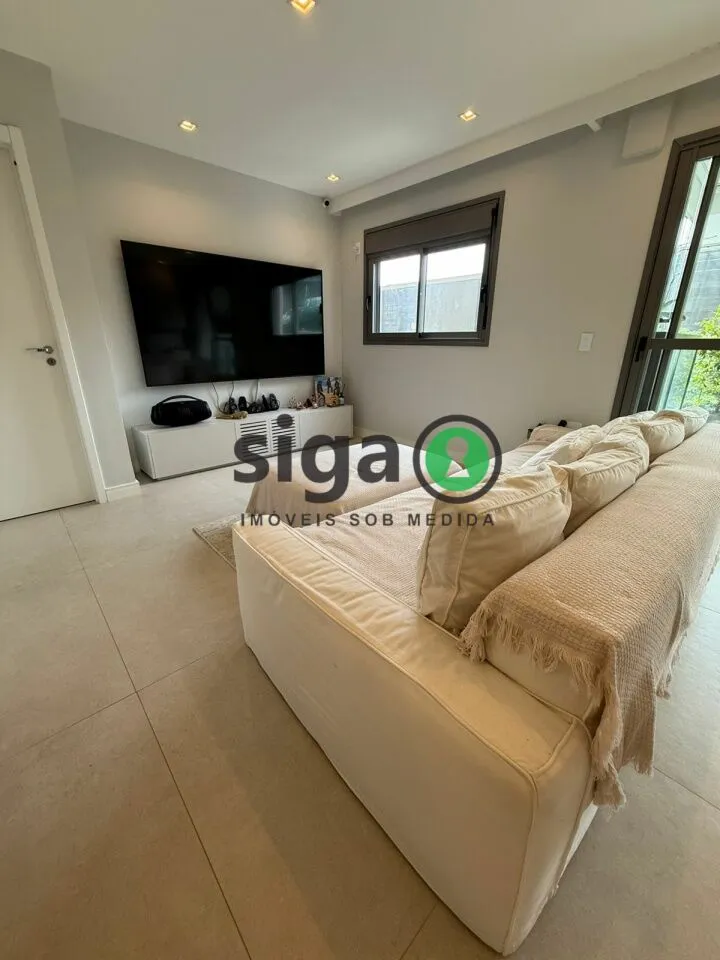 Imagem Apartamento em Moema para venda com 1 suíte, living ampliado, 1 vaga- Porteira fechada