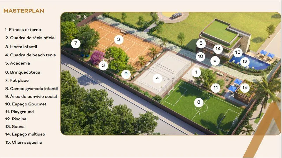 Imagem Pontal Club Houses Lotes no Recreio da Construtora Calçada Investimento Exclusivo
