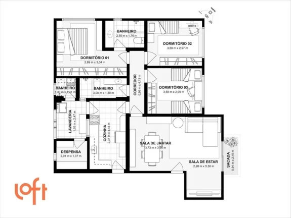 Imagem APARTAMENTO RESIDENCIAL em São Paulo - SP, Moema