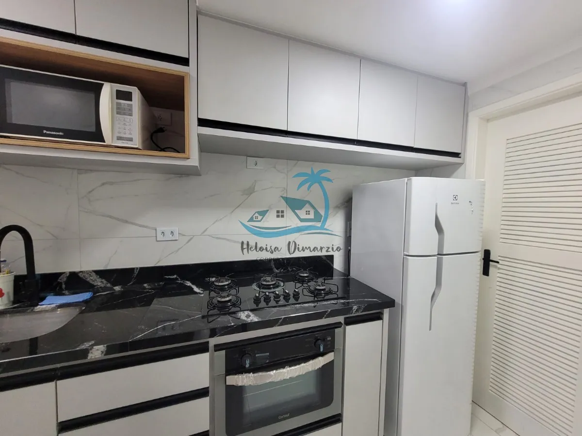 Imagem Apartamento com 3 dormitórios, mobiliado, à venda em Ubatuba, a 400m da Praia Grande