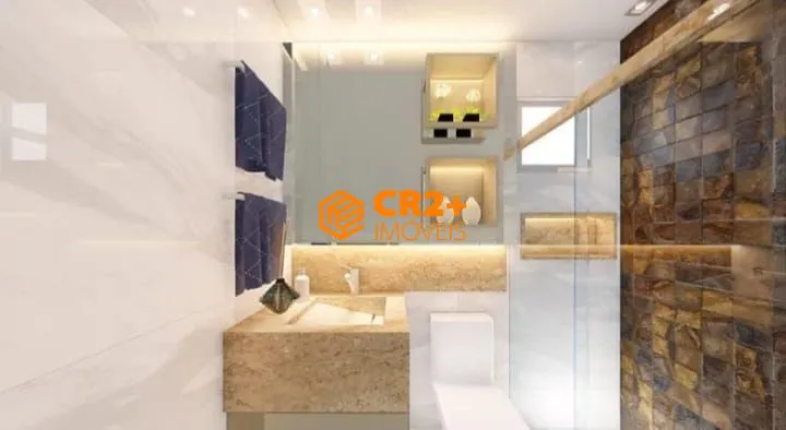 Imagem Vendo Apartamento 51m² com 2 Quartos sendo 1 Suíte, no Bairro da Encruzilhada.