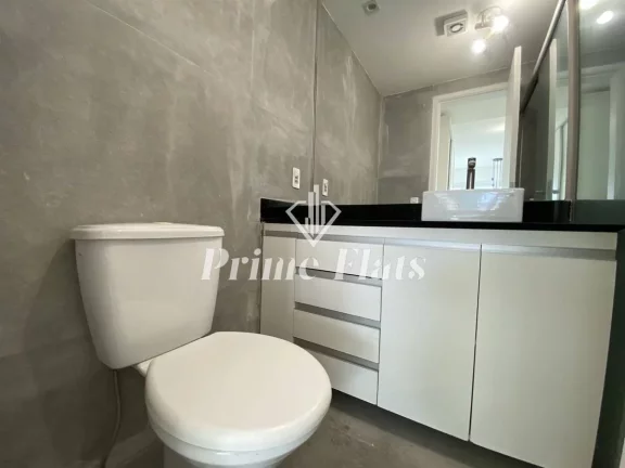 Imagem Flat disponível para venda no Condomínio Edifício Moema Loft, com 45m², 1 dormitório e 1 vaga de garagem