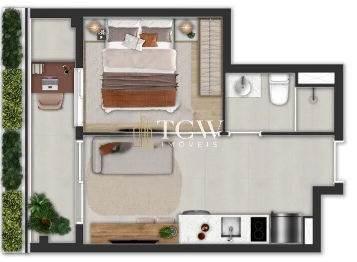 Imagem Studios e Apartamentos à Venda | 23 a 36 m² | Itaim Bibi, São Paulo/SP
