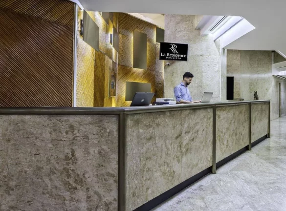 Imagem Flat disponível para locação no La Residence Paulista, com 32m², 1 dormitório e 1 vaga de garagem