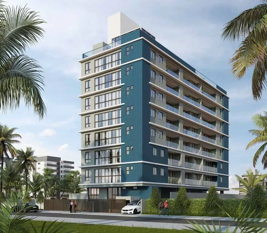 Imagem Apartamento moderno a 80m da praia no Jardim Oceania, com 2 suítes, varanda gourmet e lazer completo. Ideal para morar ou investir.