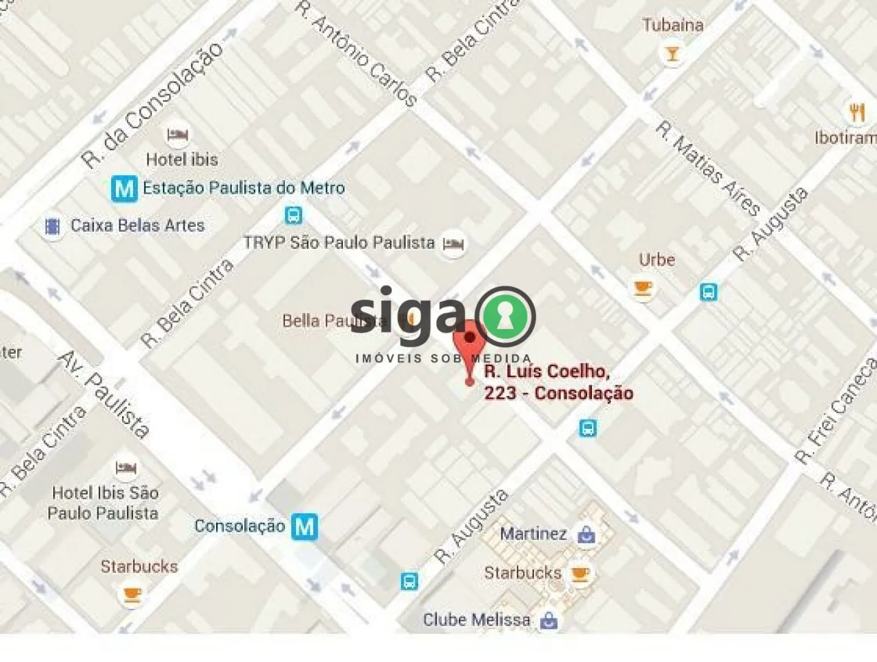 Imagem Sala Comercial para Locação - 320 m² - Paulista / Consolação ? São Paulo/SP