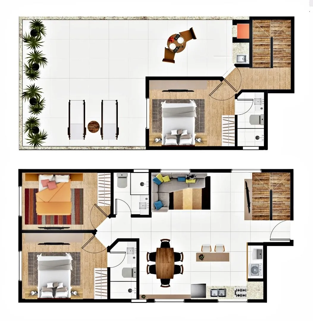 Imagem Cobertura Duplex em Coqueiros | 140m² Privativos | Pronta para Morar