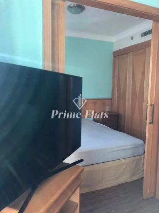 Imagem Flat disponível para venda no Mercure São Paulo Pinheiros Hotel, com 28m², 1 dormitório e 1 vaga
