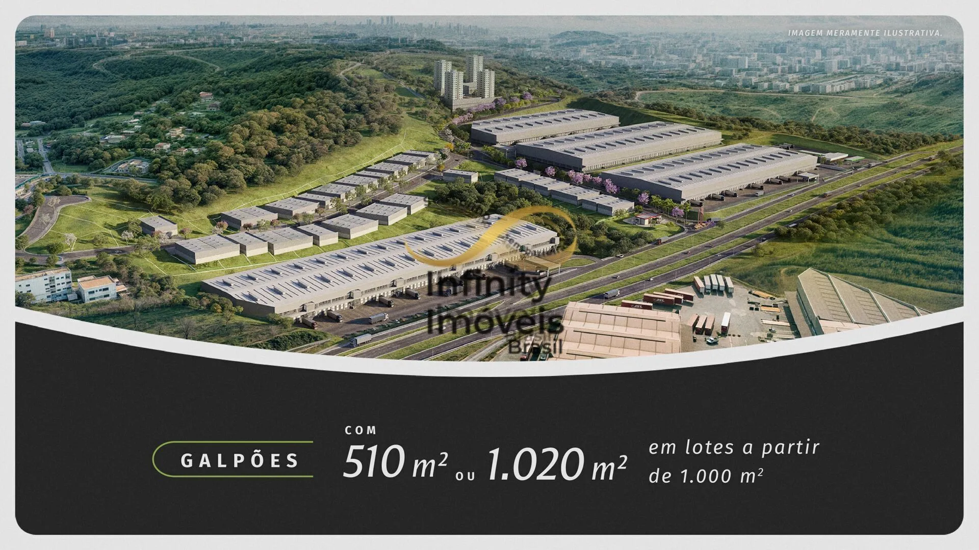 Imagem Metropolitano Betim - Pavilhão/Galpão à venda no bairro Arquipélago Verde - Betim/MG